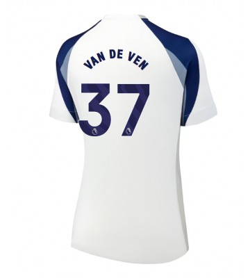 Tottenham Hotspur Micky van de Ven #37 Primera Equipación Mujer 2025-26 Manga Corta